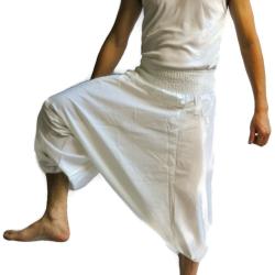 Ahp Men's Japanese Style Pants One Size Design All Color Baggy Shorts Men White