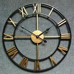 Horloges design en fer forgé à motif Rome rétro 