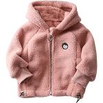 Vestes à capuche roses coupe-vents look fashion pour fille en promo de la boutique en ligne Amazon.fr 