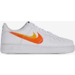 Baskets  Nike Air Force 1 blanches pour homme en promo 