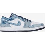 Baskets basses Nike Air Jordan 1 blanches Pointure 40 look casual pour homme 