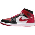 Chaussures de basketball  Nike Air Jordan 1 Mid rouges Pointure 39 look fashion pour femme 