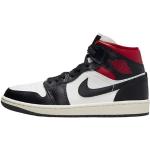 Chaussures de sport Nike Air Jordan 1 Mid rouges Pointure 44,5 look fashion pour homme 