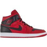 Chaussures de basketball  Nike Air Jordan 1 Mid rouges Pointure 41 pour homme 