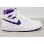 Air Jordan 1 - OG - Baskets montantes - Blanc et violet