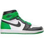 Chaussures de sport Nike Air Jordan 1 vertes Pointure 42 look fashion pour homme 