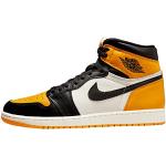 Chaussures de sport Nike Air Jordan 1 jaunes Pointure 43 look fashion pour homme 