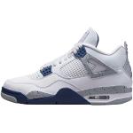 Baskets basses Nike Air Jordan 4 Retro bleues Pointure 42 look casual pour homme 