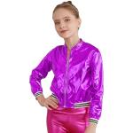 Manteaux longs violets coupe-vents look casual pour fille de la boutique en ligne Amazon.fr 
