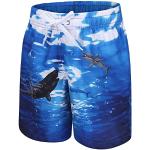 Shorts de bain bleus à motif requins Taille 5 ans look fashion pour garçon de la boutique en ligne Amazon.fr 