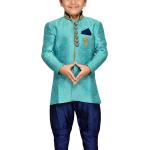 Pyjamas turquoise à perles style ethnique pour garçon de la boutique en ligne Etsy.com 