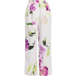 Pantalons multicolores à fleurs en viscose à motif fleurs à imprimés Taille XS pour femme 