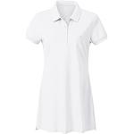 Robes Polo blanches à manches courtes Taille L look sportif pour femme 