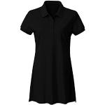 Robes Polo noires à manches courtes Taille XL look sportif pour femme 