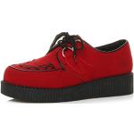 Chaussures oxford Ajvani rouges en daim Pointure 41 look casual pour homme 