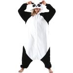 Pyjamas combinaisons en peluche à motif animaux Kung Fu Panda Taille M look fashion pour femme 