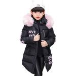Doudounes à capuche noires lavable en machine Taille 12 ans look fashion pour fille de la boutique en ligne Amazon.fr 