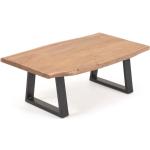 Alaia - Table basse en bois d'acacia et métal