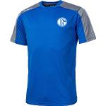 ALBATROS Schalke 04 T-Shirt Fonctionnel pour Loisirs Clima Pro S04 - Bleu - XXX-Large