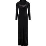 Robes Alberta Ferreti noires à manches longues maxi à manches longues Taille XS look fashion pour femme 