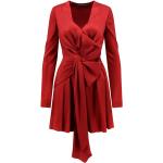 Robes Alberta Ferreti rouges à manches longues à manches longues Taille XS pour femme 