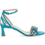 Alberta Ferretti - Shoes > Sandals > High Heel Sandals - Blue -