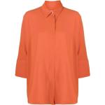 Chemises Alberto Biani orange à manches trois-quart Taille L pour femme 