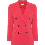Blazers longs Alberto Biani roses à manches longues Taille XS look fashion pour femme 