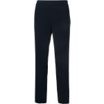 Pantalons de costume Alberto Biani bleu nuit en viscose Taille XL W40 pour femme 