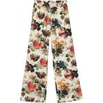 Pantalons fleuris Alberto Biani vert foncé à fleurs à motif fleurs Taille XL W44 pour femme 