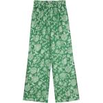 Pantalons fleuris Alberto Biani verts à fleurs Taille XXL W44 pour femme 