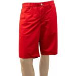 Shorts de golf Alberto rouge foncé Taille XL look fashion pour homme 