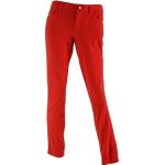 Pantalons de Golf Alberto rouges en jersey respirants stretch Taille XXS look fashion pour femme 
