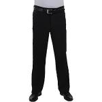 Pantalons droits Alberto noirs en viscose W36 look fashion pour homme 