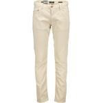 Pantalons chino Alberto beiges en coton Taille XS W33 L34 look fashion pour homme 