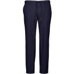 Pantalons chino Alberto bleus W32 L34 
