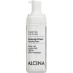 Gels moussants Alcina au panthénol 150 ml pour le visage pour peaux sensibles texture mousse 