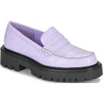 Chaussures casual Aldo violettes en cuir Pointure 38 look casual pour femme en promo 