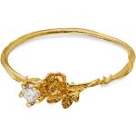 Bagues Alex Monroe en or jaune en diamant 18 carats pour femme 