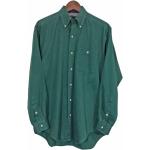 Chemises oxford vertes en coton Taille S pour homme 