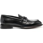 Chaussures casual de créateur Alexander McQueen noires en caoutchouc à bouts en amande Pointure 41 look casual pour homme 