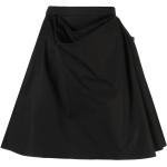 Jupes trapèze de créateur Alexander McQueen noires minis Taille XL pour femme 
