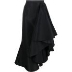 Jupes asymétriques de créateur Alexander McQueen noires Taille XL pour femme 