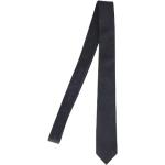 Cravates en soie de créateur Alexander McQueen noires seconde main Tailles uniques pour homme 