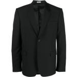 Vestes de costume de créateur Alexander McQueen noires en viscose à manches longues Taille 3 XL pour homme 