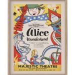 Affiches publicitaires Alice au Pays des Merveilles modernes 