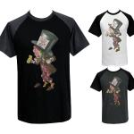 T-shirts à imprimés Alice au Pays des Merveilles Chapelier Fou Taille XL pour homme 