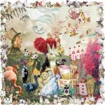 Alice in Wonderland. 300Pcs Env., 30x30cm. Puzzle D'art En Bois.