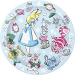 Assiettes Unique Alice au Pays des Merveilles en lot de 8 