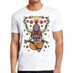 T-shirts humour à motif Bouddha pour femme 